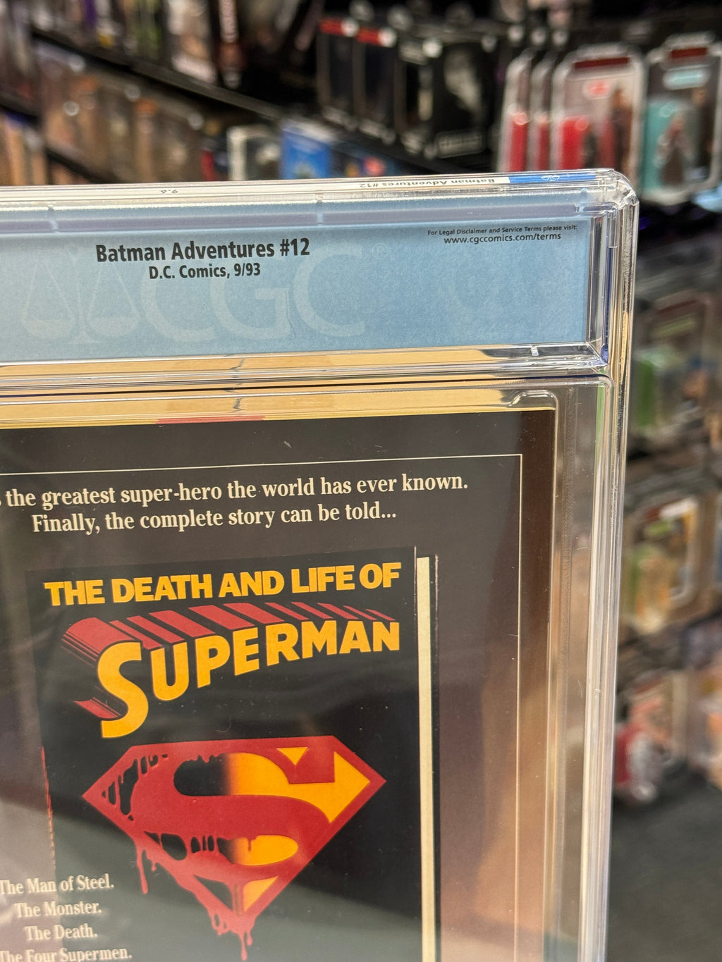 Batman Adventures #12 (CGC Graded 9.6, DC Comics) **1st App Harley Quinn** product image 11, provided for visual reference