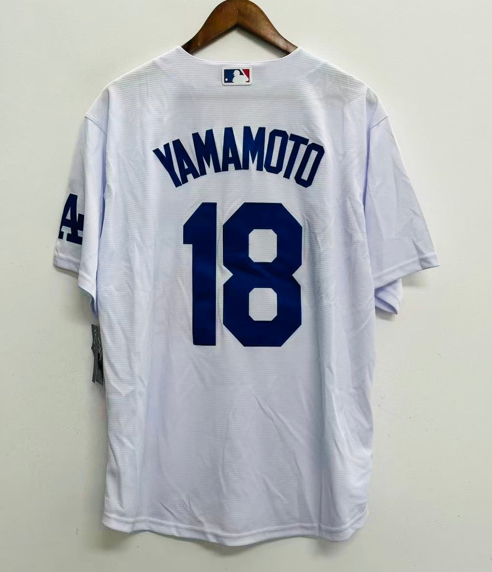 Yoshinobu Yamamoto Los Angeles Dodgers Official MLB Nike product image 1
