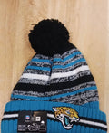 Jacksonville Jaguars NFL New Era winter knit Hat with Pom product image 1