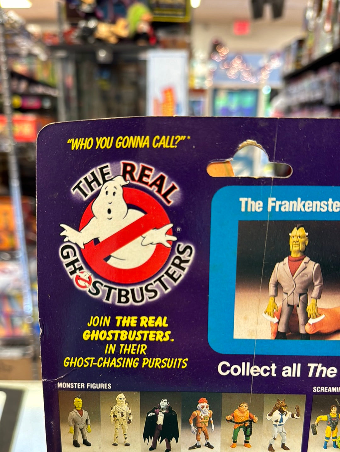 Frankenstein Monster 1690 (Vintage Ghostbusters, Kenner) SEALED product image 11, provided for visual reference and product