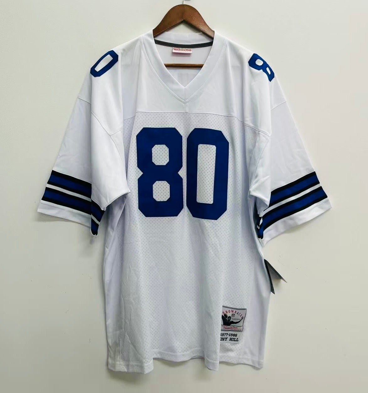 Tony Hill Dallas Cowboys Official NFL Jersey white Mitchell product image 2