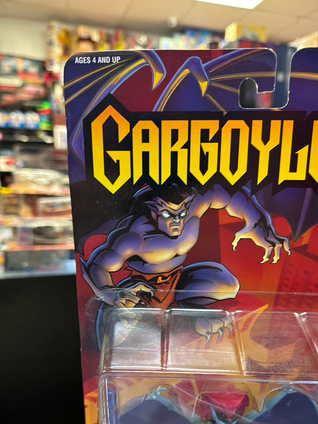 Demona 0556 (Vintage Gargoyles, Playmates) SEALED product image 2, provided for visual reference and product detail review