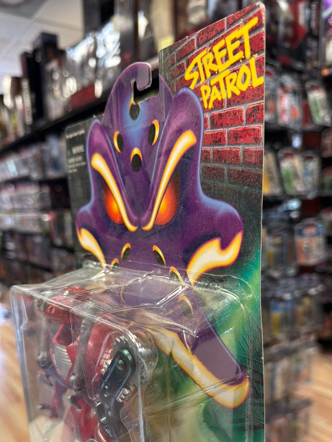 Evil Hunter Drone 1249 (Vintage Mighty Ducks, Mattel) SEALED product image 8, provided for visual reference and product