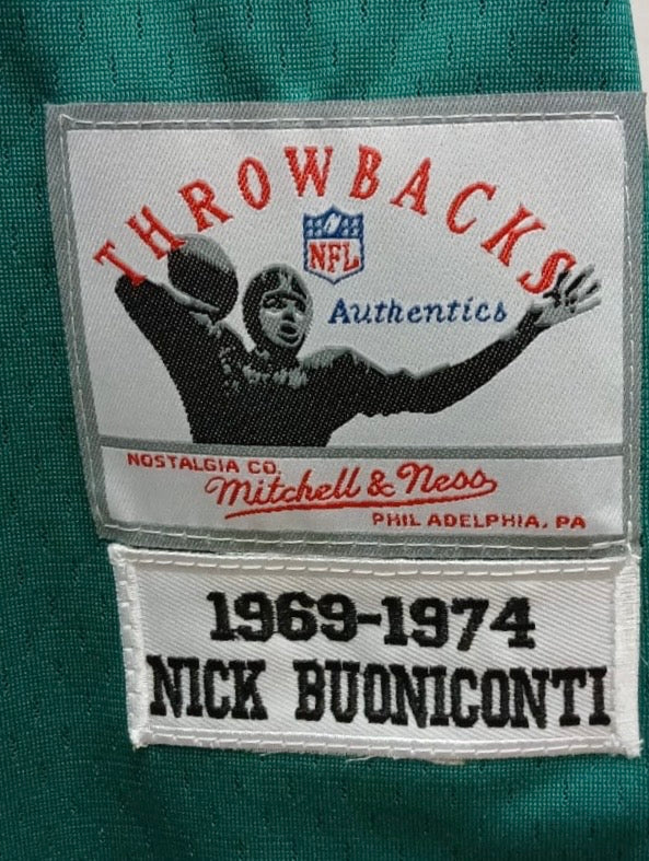 Nick Buoniconti Miami Dolphins NFL Mitchell & Ness Jersey product image 3