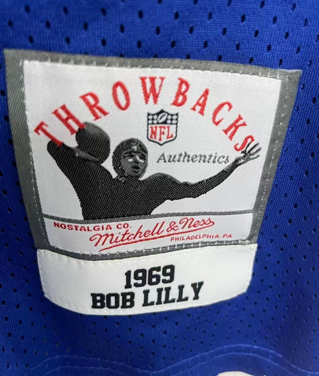 Bob Lilly Dallas Cowboys Official NFL Mitchell & Ness Jersey product image 3