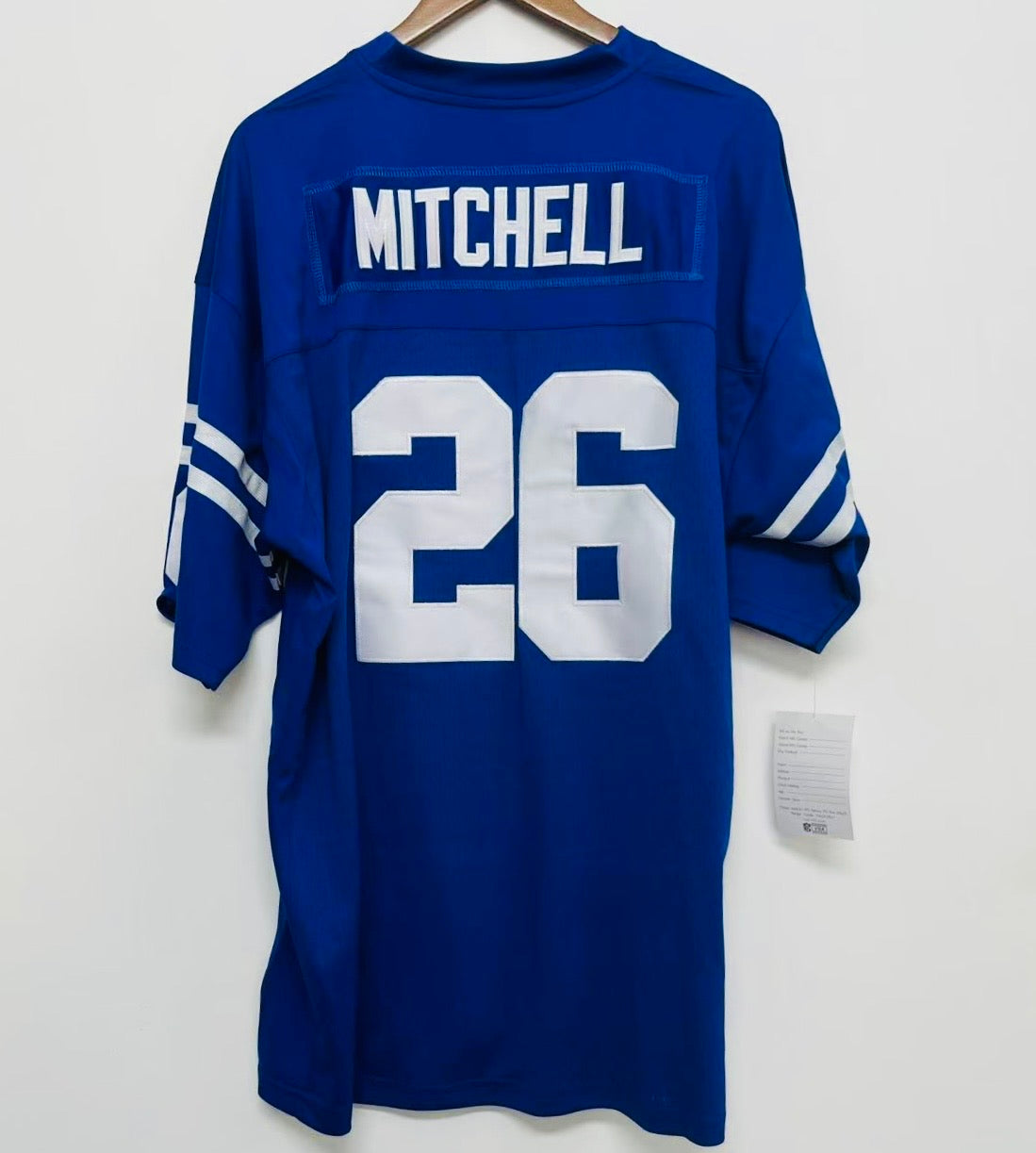 Lydell Mitchell Baltimore Colts Official NFL & Ness Jersey product image 1