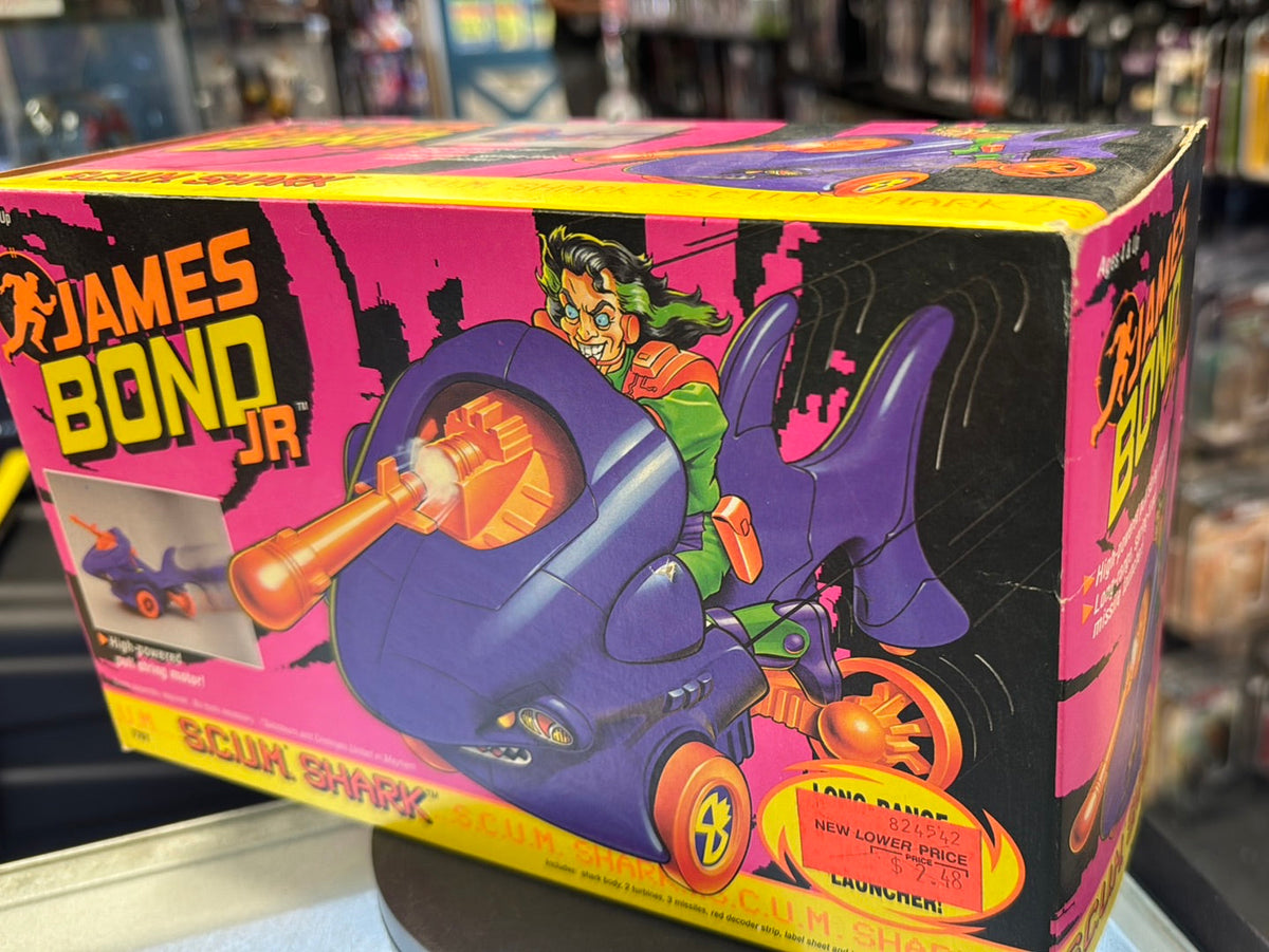 Scum Shark (Vintage James Bond Jr, Hasbro) SEALED product image 12, provided for visual reference and product detail review