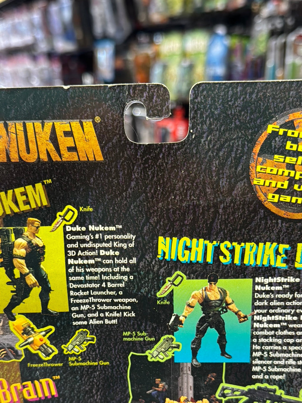Octabrain (Vintage Duke Nukem, ReSaurus) SEALED product image 11, provided for visual reference and product detail review
