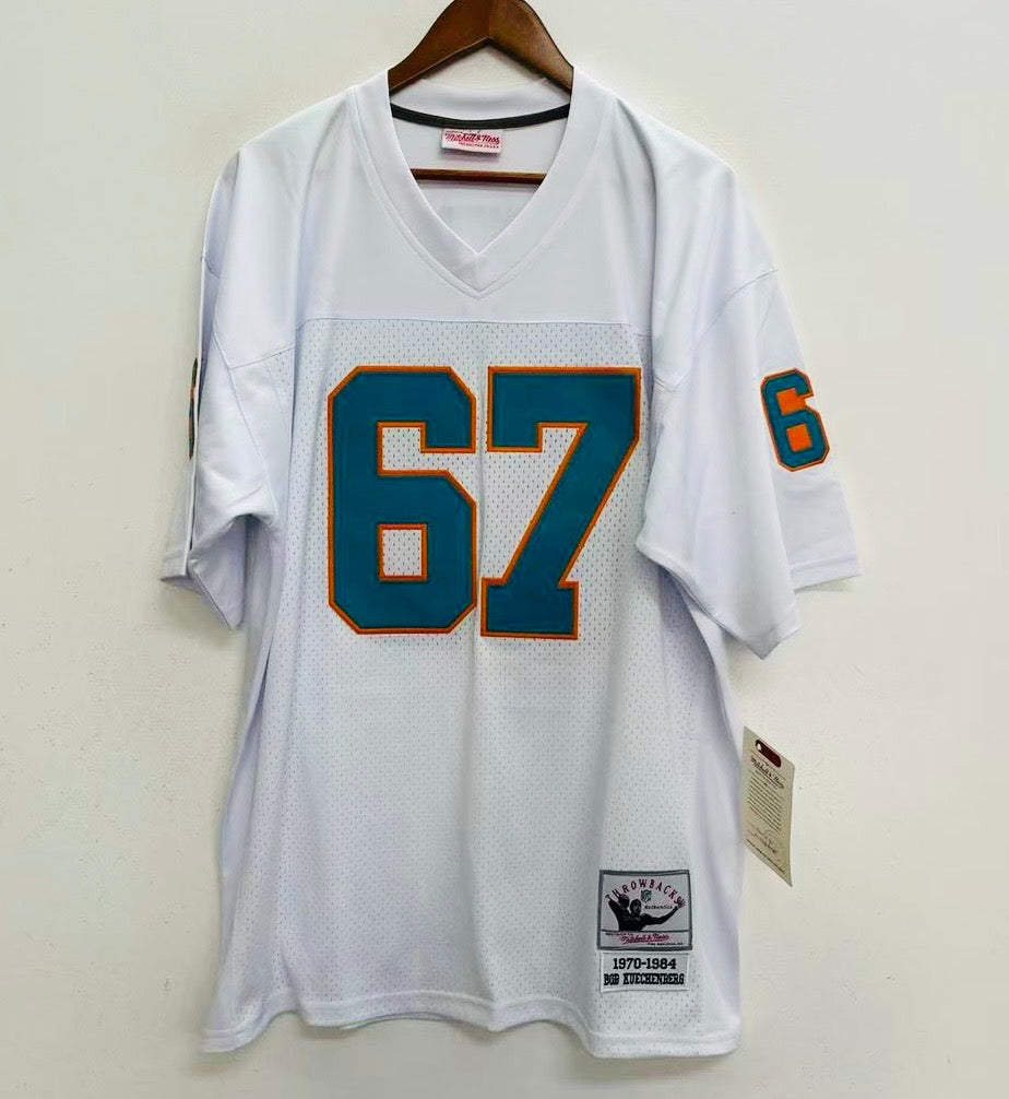 Bob Kuechenberg Miami Dolphins NFL Mitchell & Ness Jersey product image 2