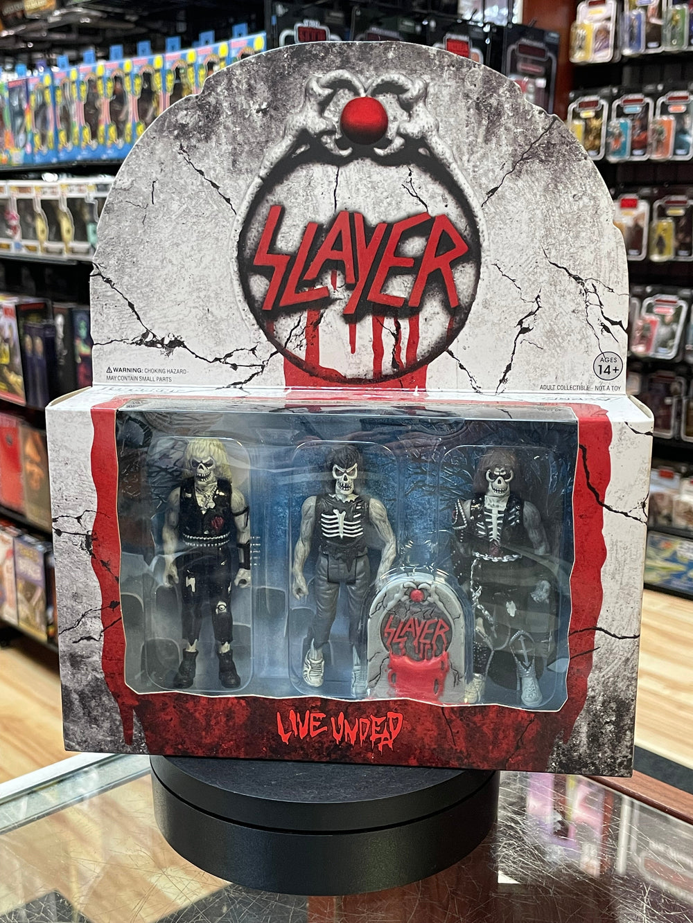 Slayer Live Undead (ReAction, Super7) SEALED