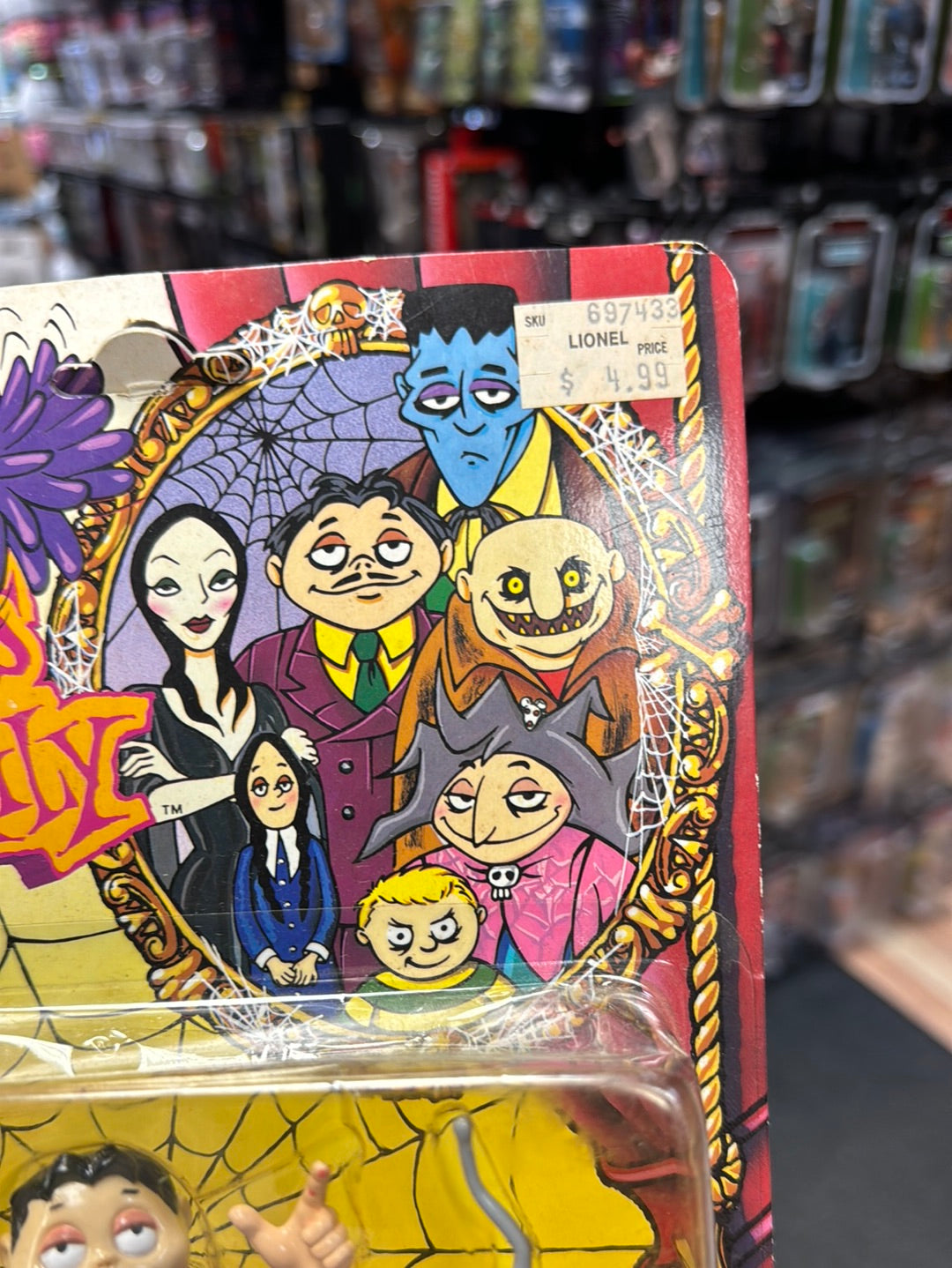 Gomez 0506 (Vintage Addams Family, Playmates) SEALED product image 3, provided for visual reference and product detail review