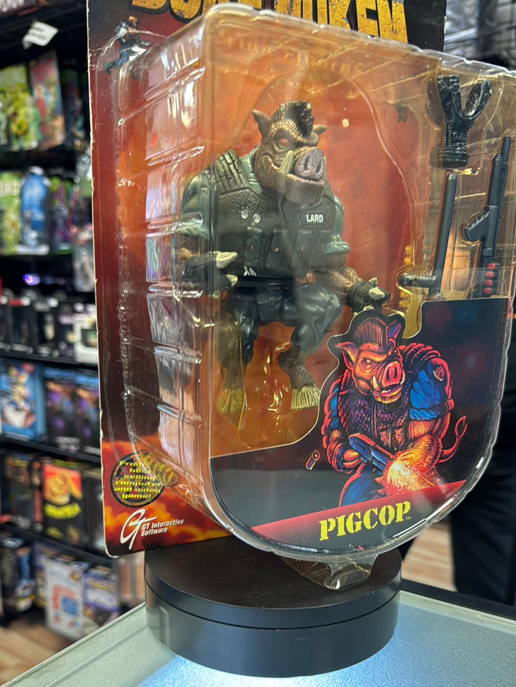 Pigcop (Vintage Duke Nukem, ReSaurus) SEALED product image 7, provided for visual reference and product detail review