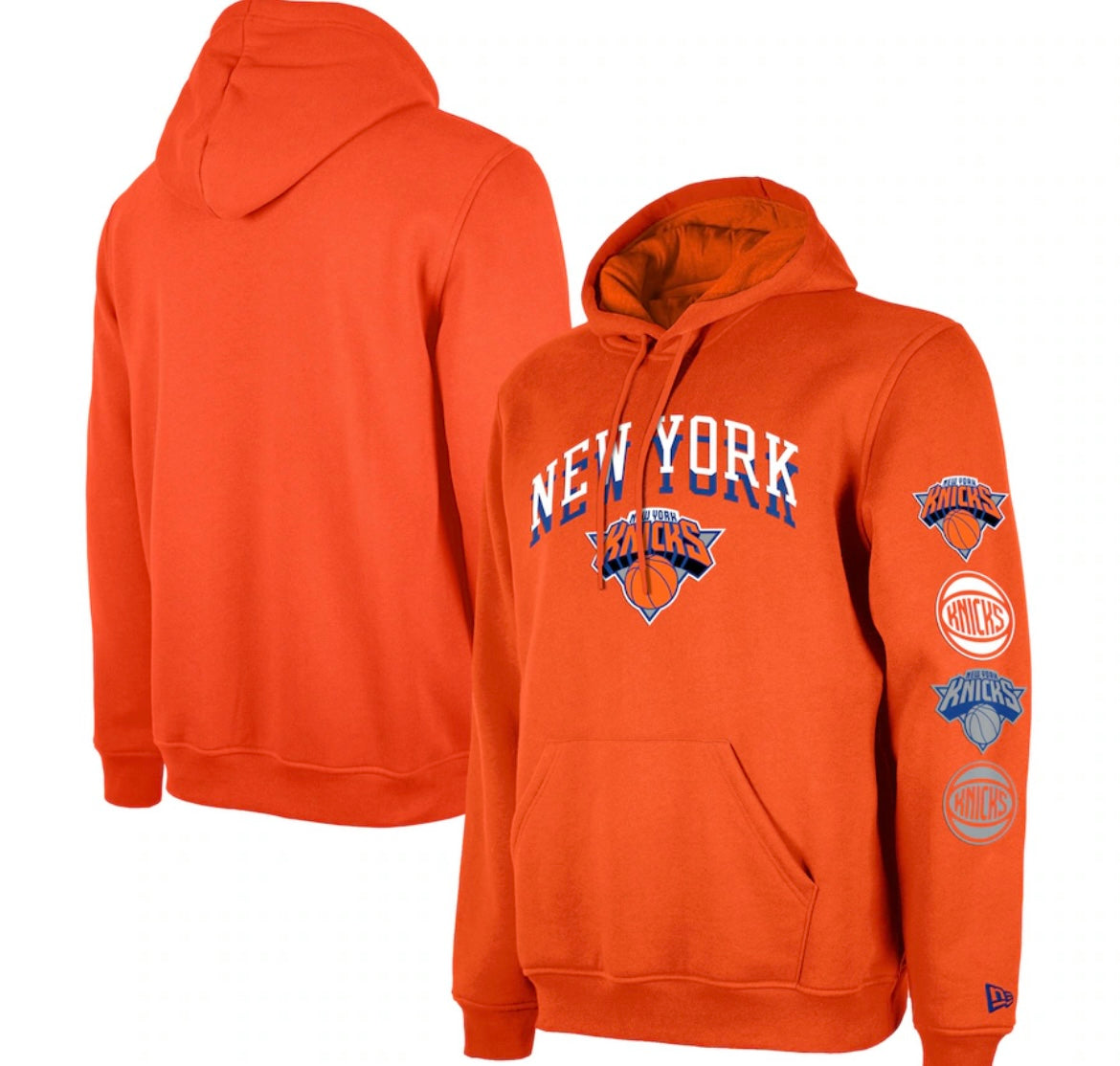 New York Knicks NBA official hoodie Orange product image 1