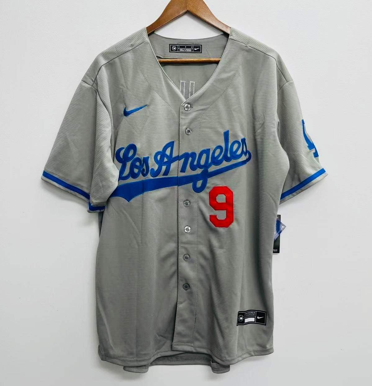 Gavin Lux Los Angeles Dodgers Official MLB Nike jersey gray product image 2
