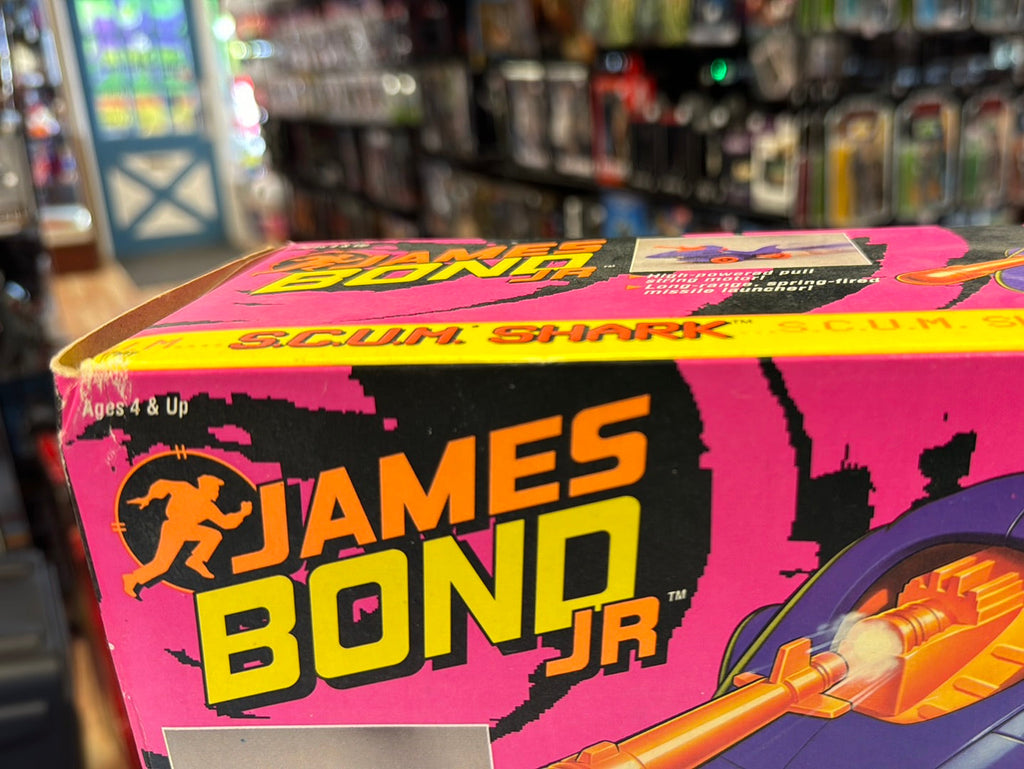 Scum Shark (Vintage James Bond Jr, Hasbro) SEALED product image 2, provided for visual reference and product detail review