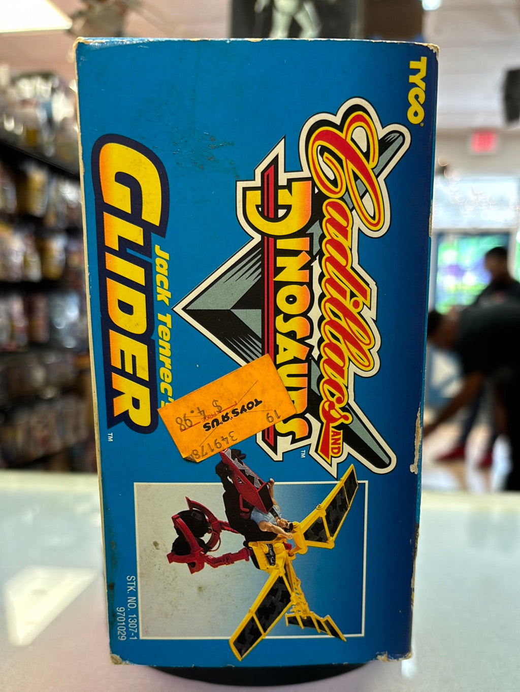 Jack Tenrec’s Glider (Vintage Cadillacs and Dinosaurs, Tyco) SEALED product image 2, provided for visual reference and
