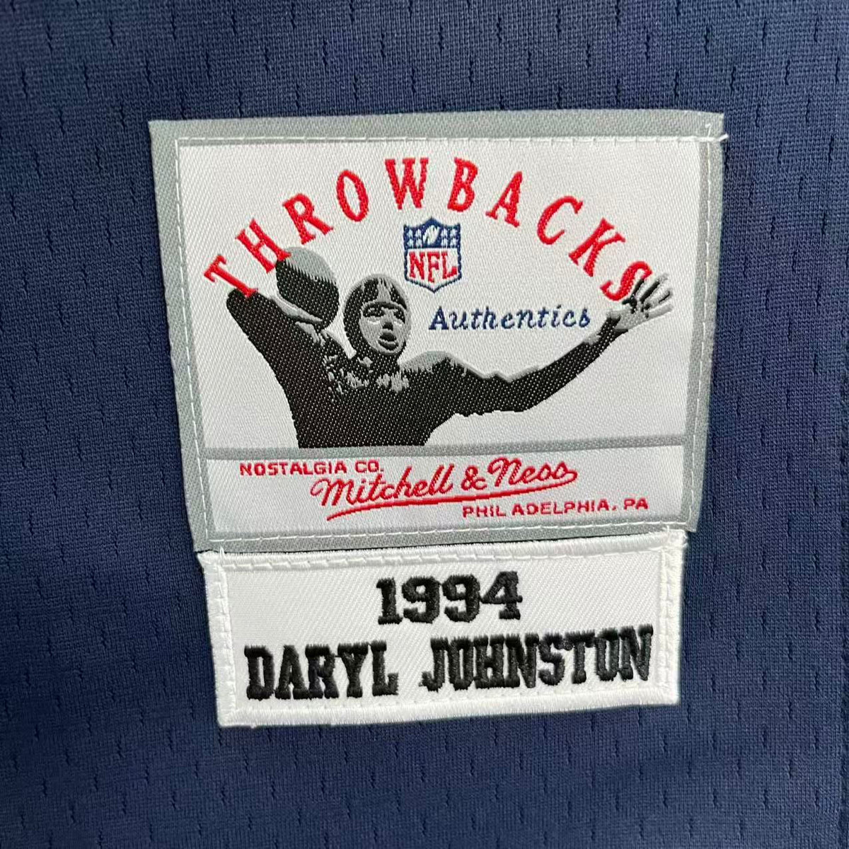 Daryl Johnston Dallas Cowboys 1994 Official NFL Jersey product image 3