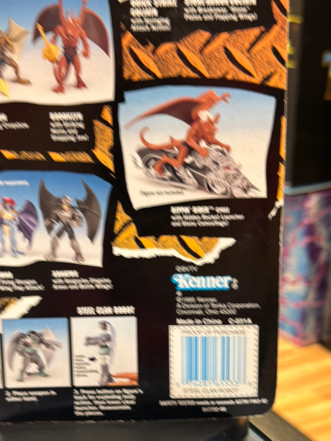 Steel Clan Robot 0551 (Vintage Gargoyles, Playmates) SEALED product image 10, provided for visual reference and product