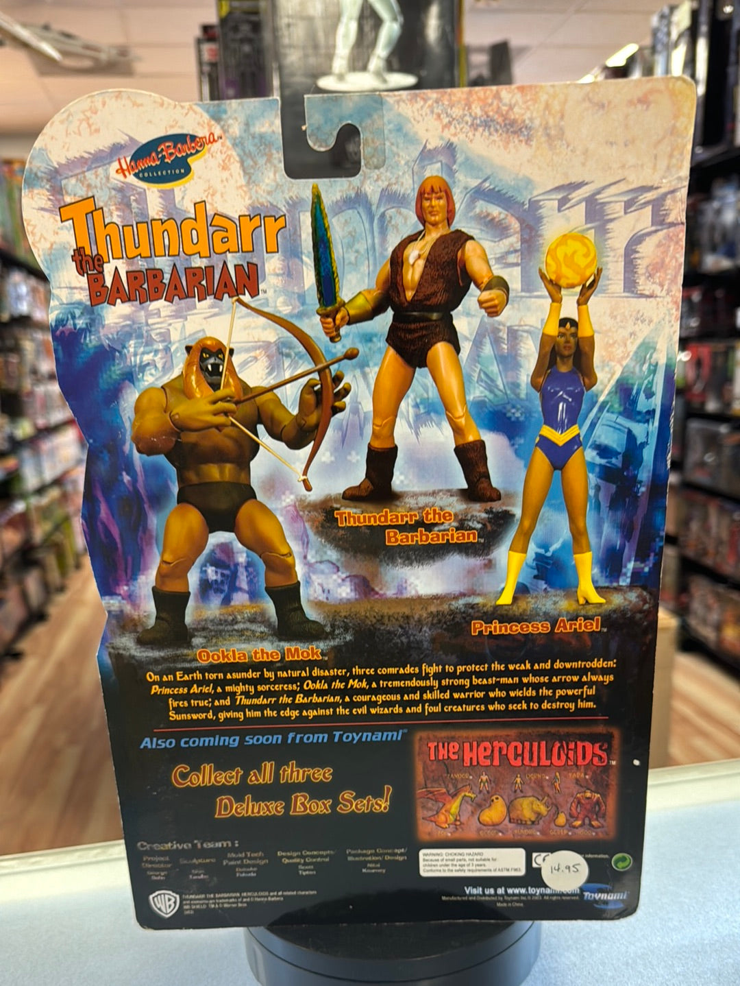 Princess Ariel (Thundarr the Barbarian, Toynami) SEALED product image 2, provided for visual reference and product detail