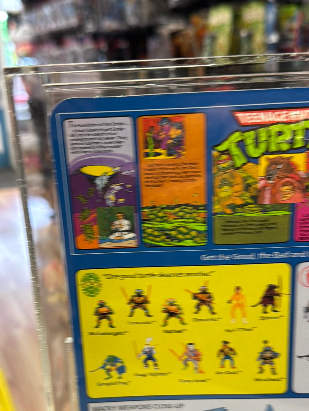General Traag 20 Back (Vintage TMNT Ninja Turtles, Playmates) **CAS Graded 80** product image 10, provided for visual