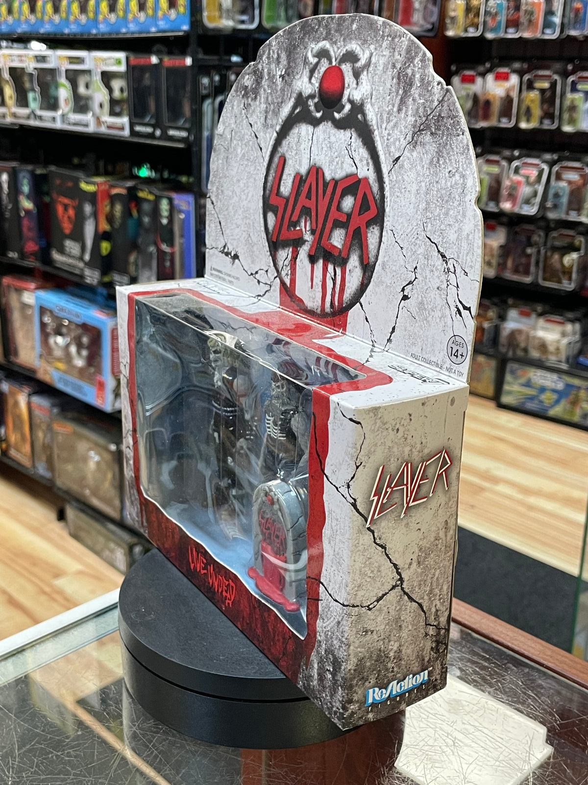 Slayer Live Undead (ReAction, Super7) SEALED product image 2, provided for visual reference and product detail review
