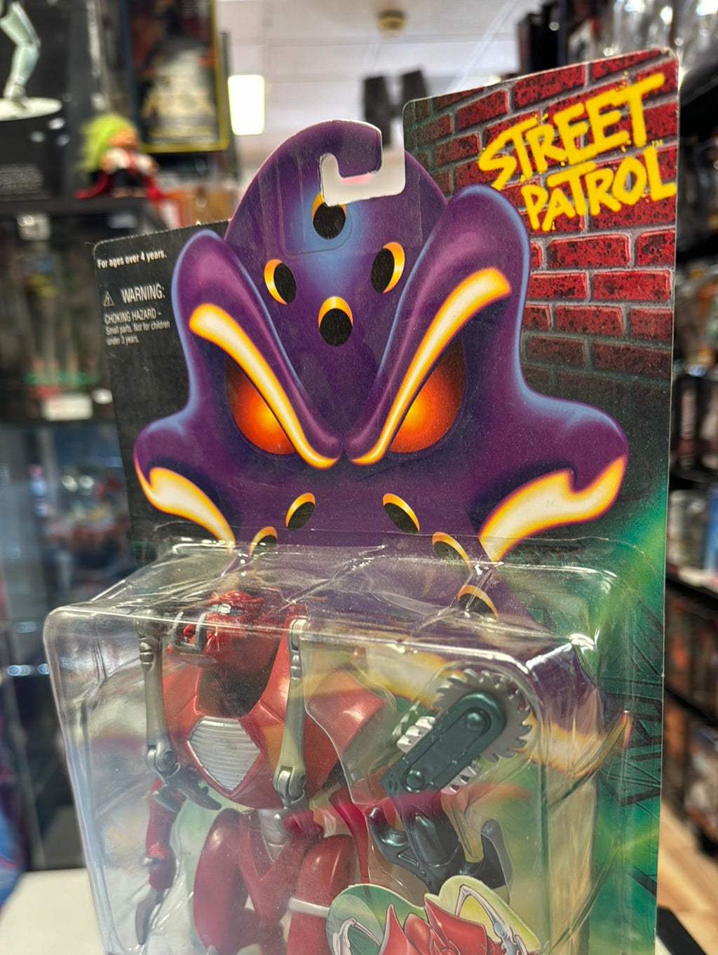 Evil Hunter Drone 1249 (Vintage Mighty Ducks, Mattel) SEALED product image 3, provided for visual reference and product