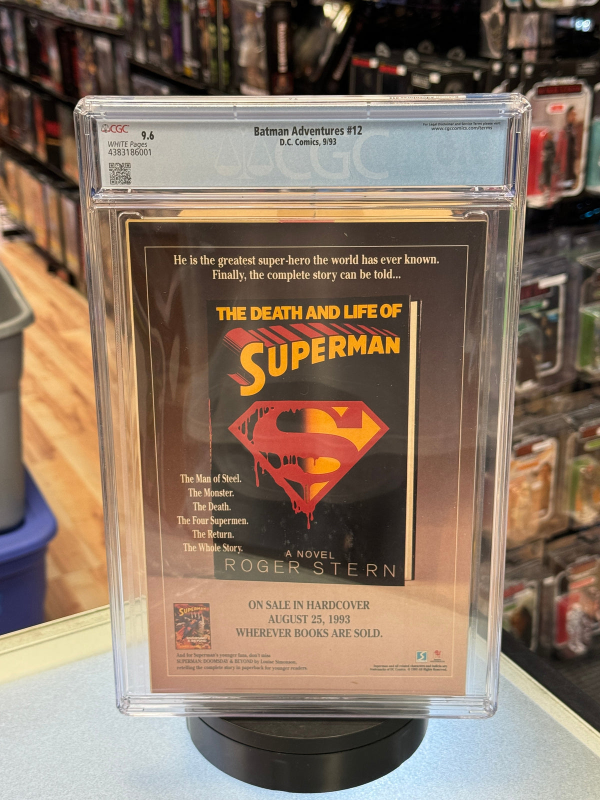 Batman Adventures #12 (CGC Graded 9.6, DC Comics) **1st App Harley Quinn** product image 7, provided for visual reference