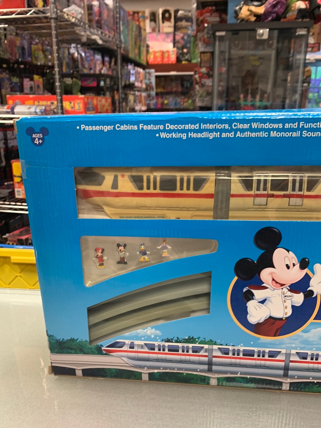 Disneyland Resort Monorail Red Stripe (Disney theme park collection, Disney World) Sealed by product image 4, provided for