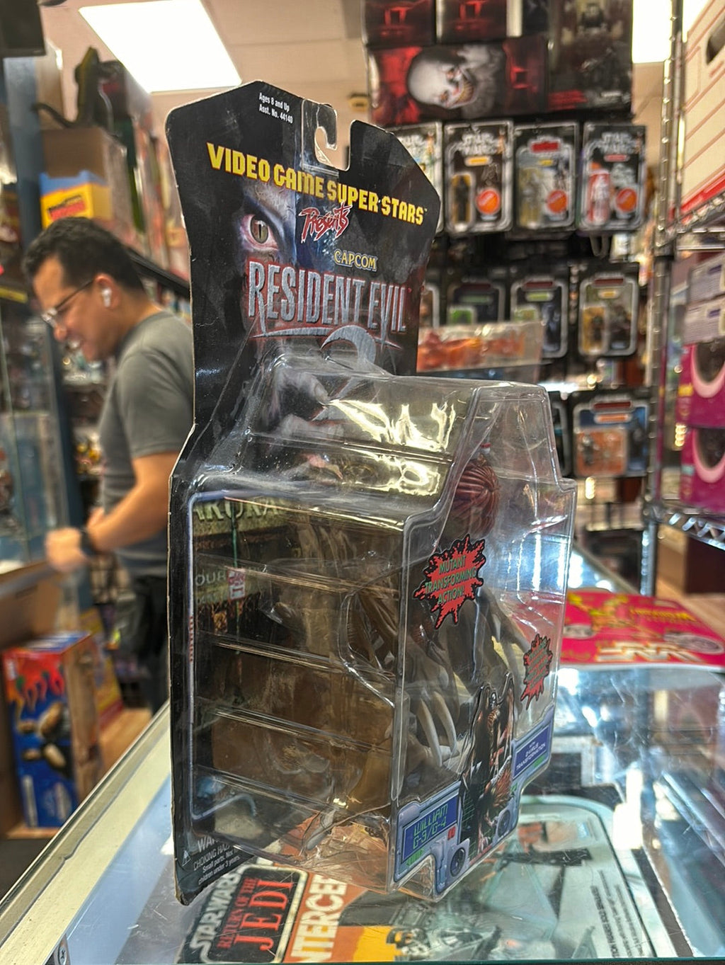 William G-3/G-4 (Vintage Resident Evil 2, Toybiz) OPENED product image 2, provided for visual reference and product detail