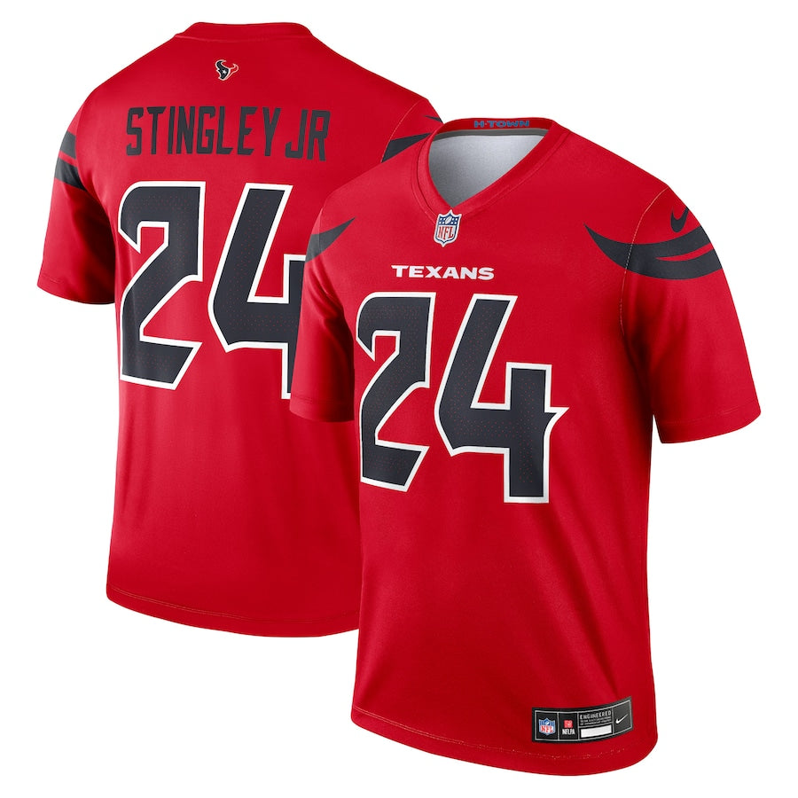 Derek Stingley Jr. Houston Texans official NFL Nike jersey