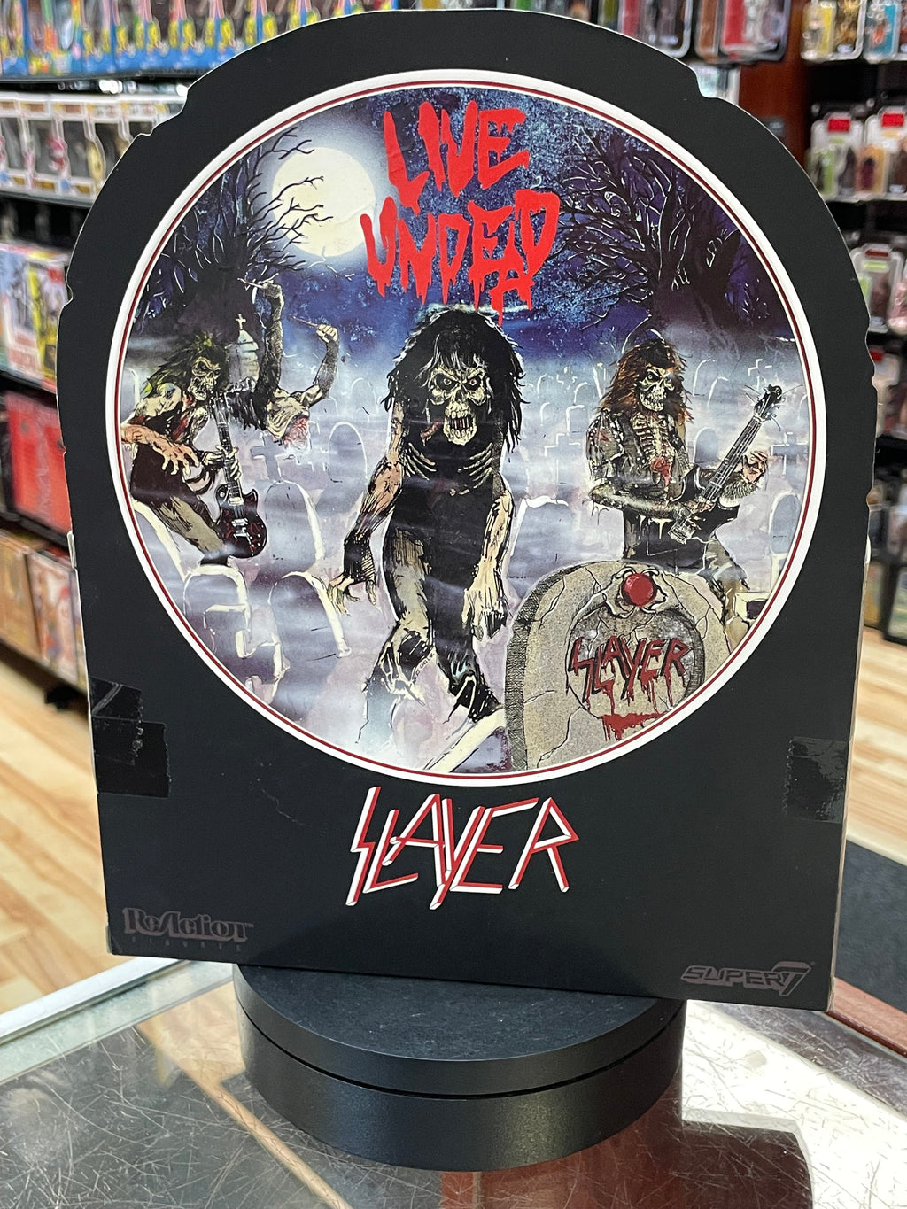 Slayer Live Undead (ReAction, Super7) SEALED product image 3, provided for visual reference and product detail review