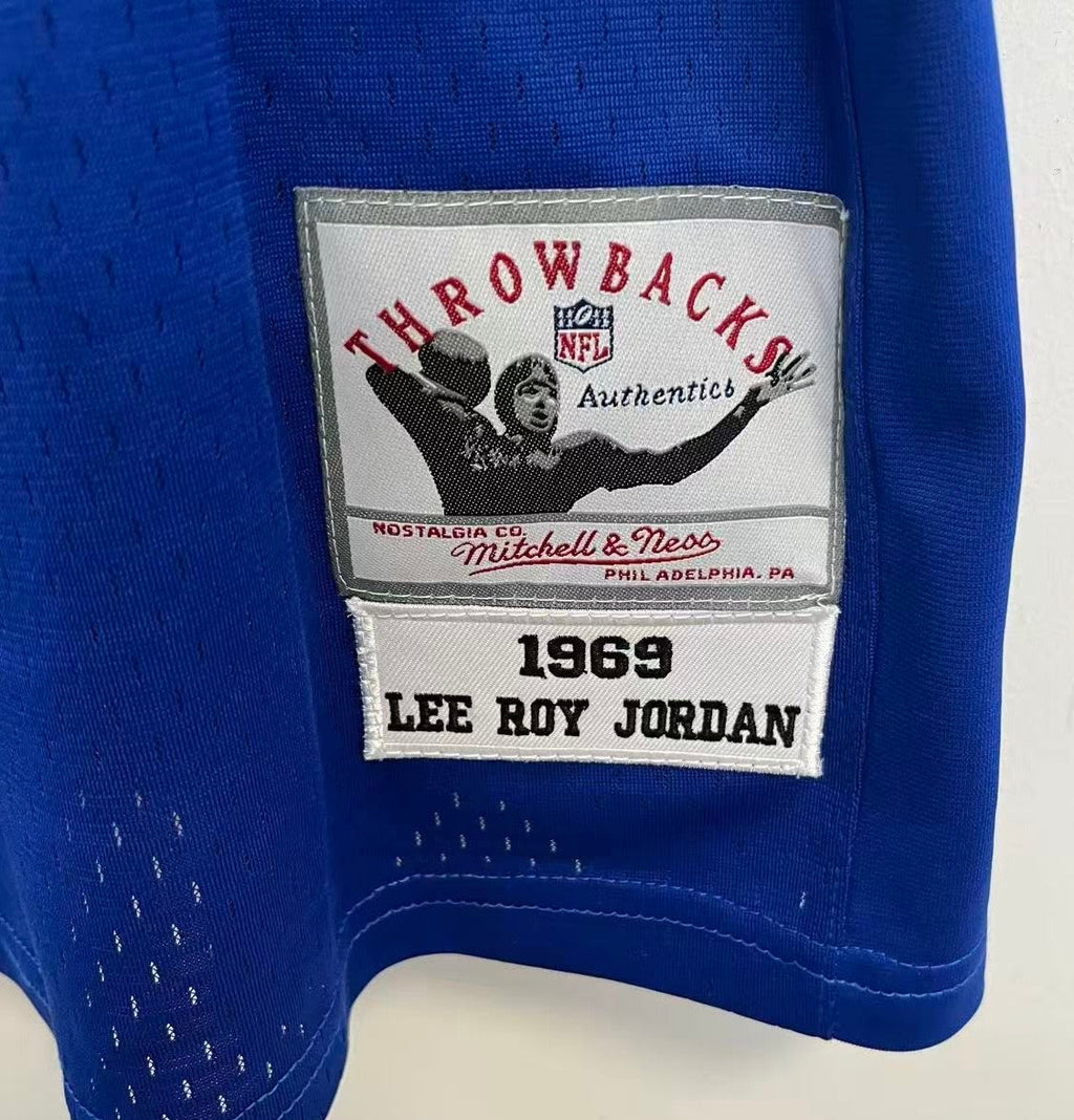 Lee Roy Jordan Dallas Cowboys Official NFL Jersey 1969 blue product image 3