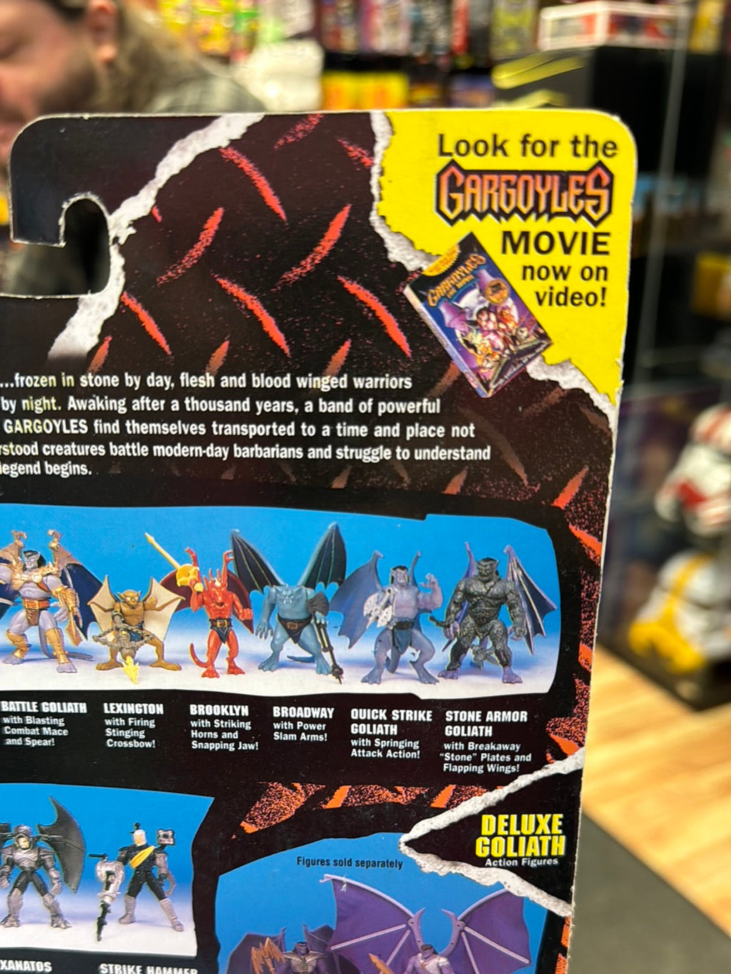 Bronx 0558 (Vintage Gargoyles, Playmates) SEALED product image 6, provided for visual reference and product detail review