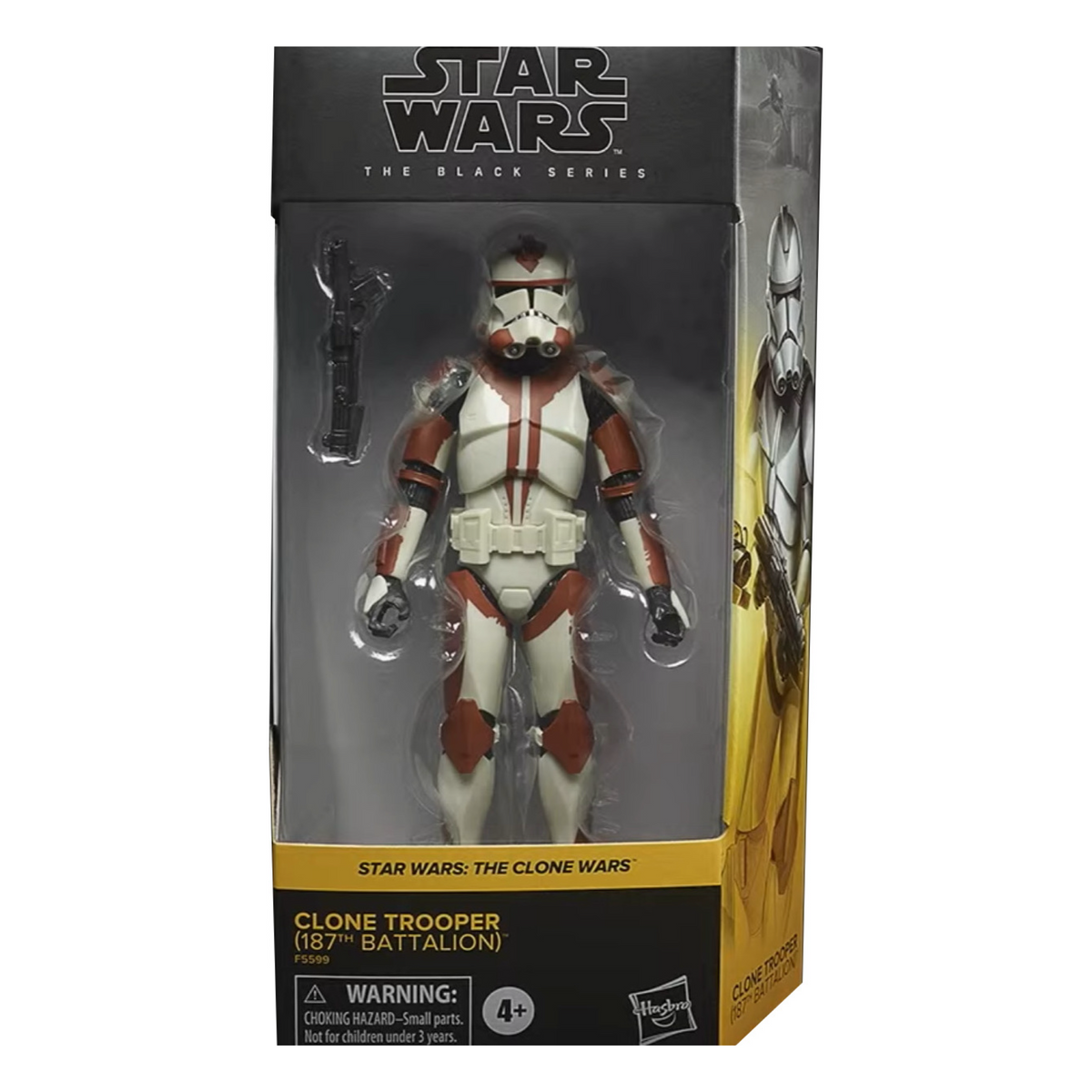 Clone Trooper 187th Battalion Clone Wars (Star Wars Black Series, Hasbro) product image 1, provided for visual reference and