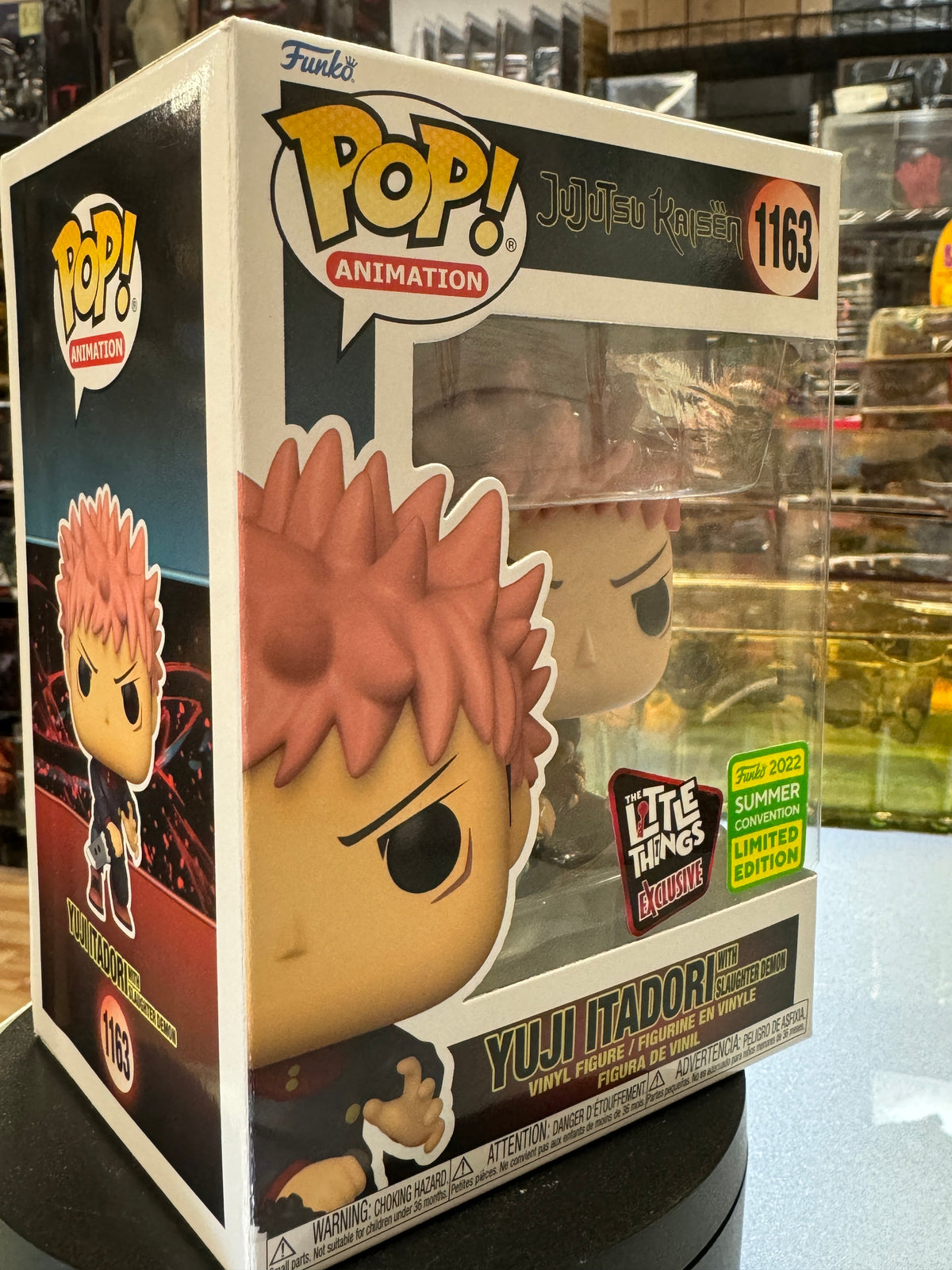 Yuji Itadori with Demon #1163 (Funko Pop!, Jujutsu Kaisen) **DUBAI EXCLUSIVE** product image 4, provided for visual