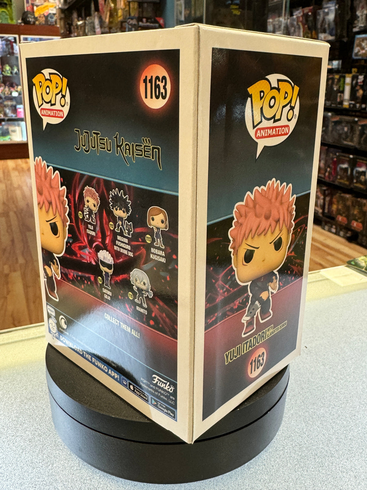 Yuji Itadori with Demon #1163 (Funko Pop!, Jujutsu Kaisen) **DUBAI EXCLUSIVE** product image 5, provided for visual