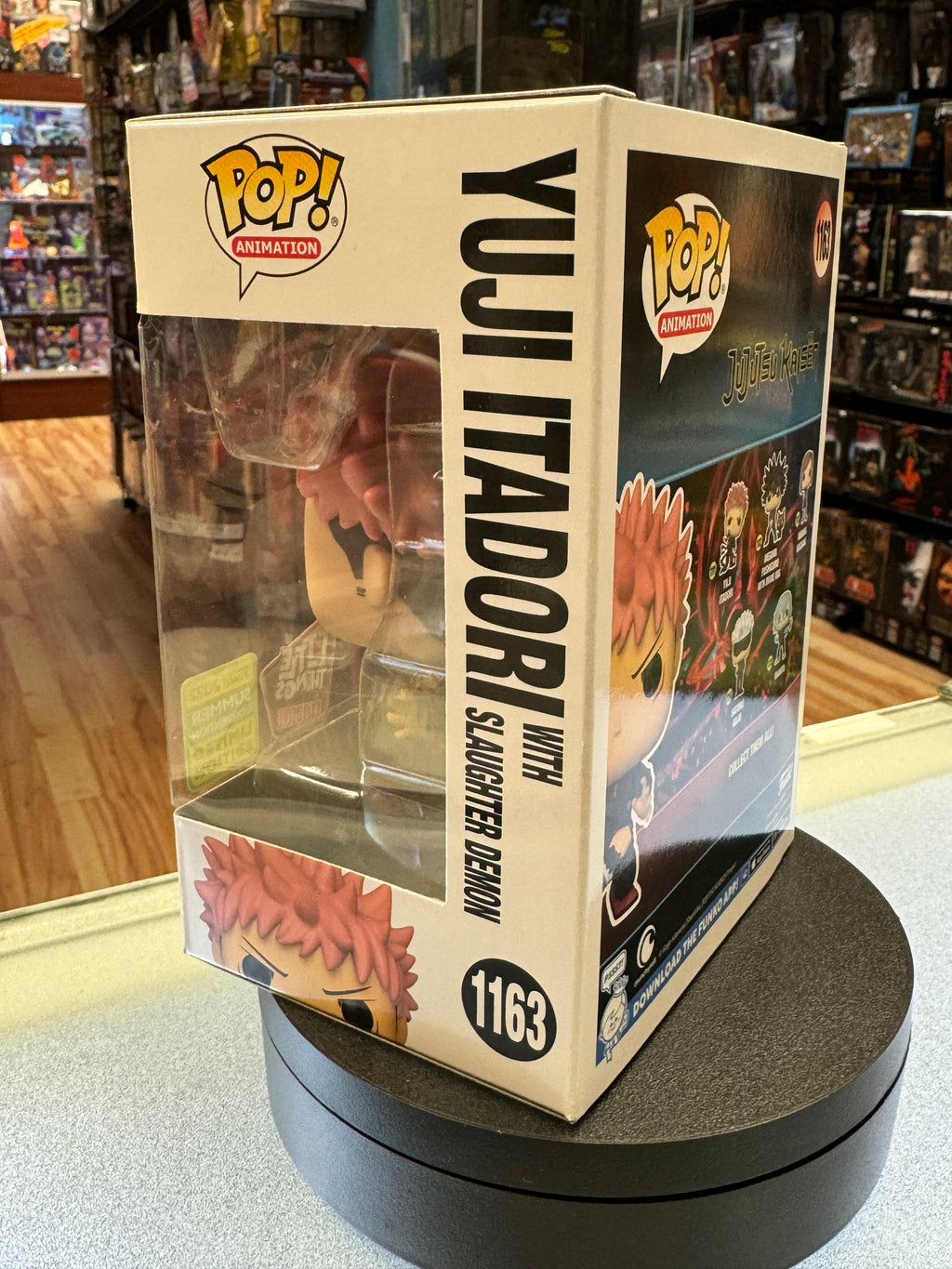Yuji Itadori with Demon #1163 (Funko Pop!, Jujutsu Kaisen) **DUBAI EXCLUSIVE** product image 6, provided for visual