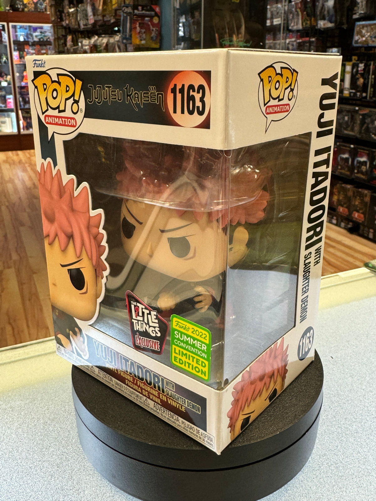 Yuji Itadori with Demon #1163 (Funko Pop!, Jujutsu Kaisen) **DUBAI EXCLUSIVE** product image 1, provided for visual