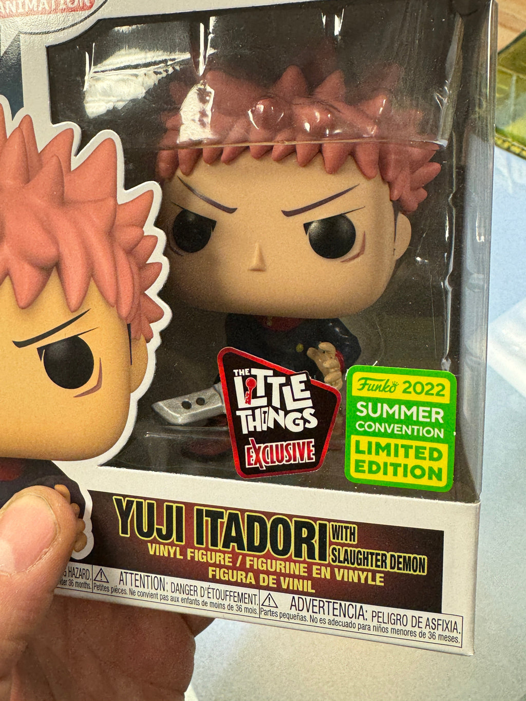 Yuji Itadori with Demon #1163 (Funko Pop!, Jujutsu Kaisen) **DUBAI EXCLUSIVE** product image 10, provided for visual