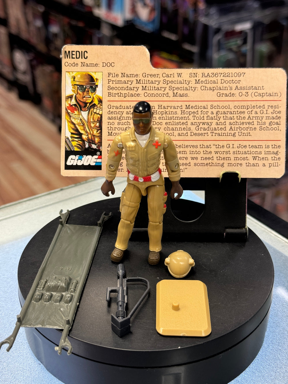 Medic Doc 0633 (Vintage GI Joe, Hasbro) Complete