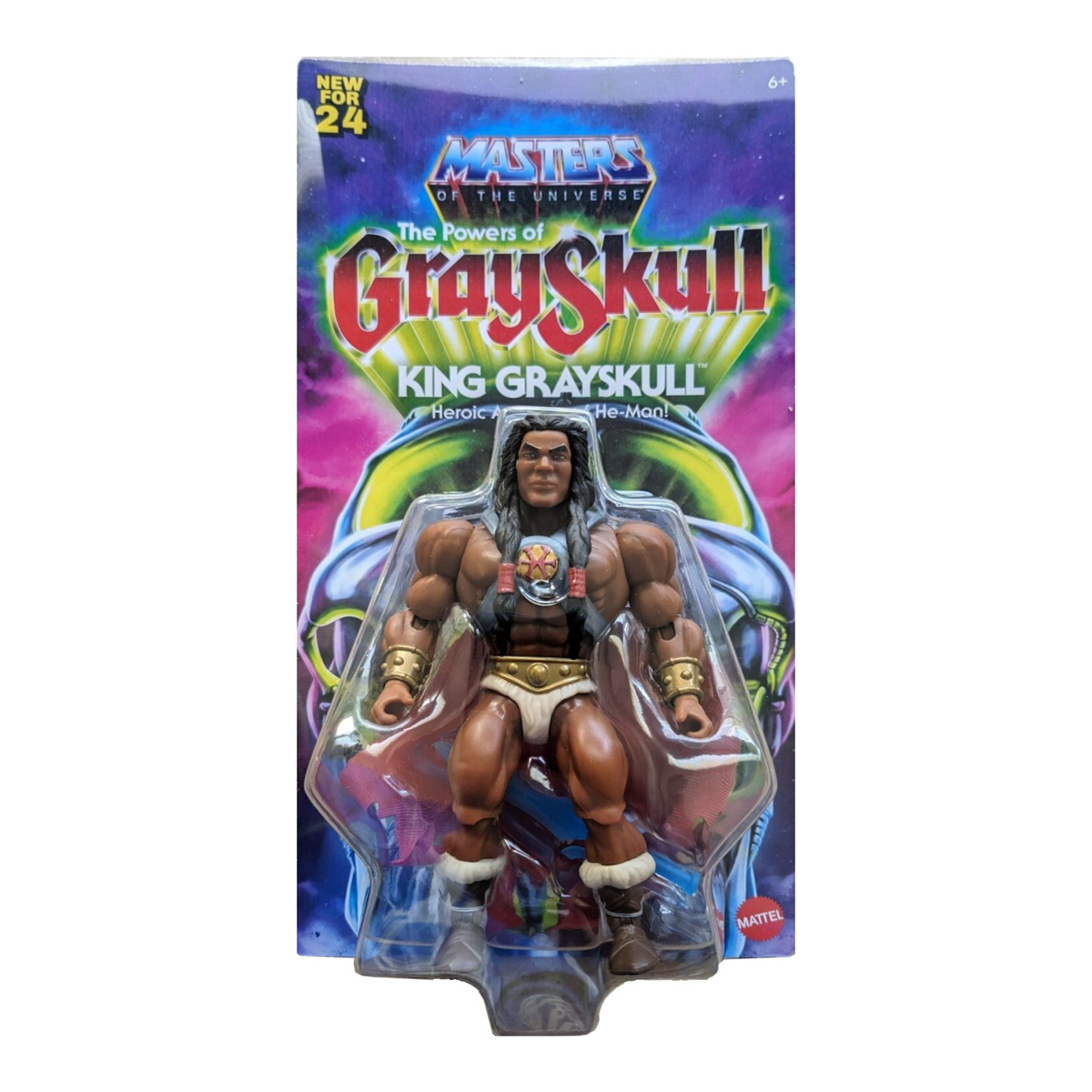 King Grayskull Exclusive (MOTU Masters of the Universe Origins, Mattel) SEALED product image 1, provided for visual