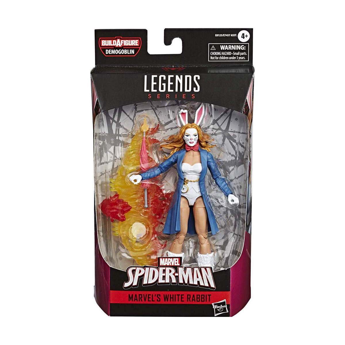 White Rabbit -Demogoblin BAF- (Marvel Legends, Hasbro) **SEALED** product image 1, provided for visual reference and product