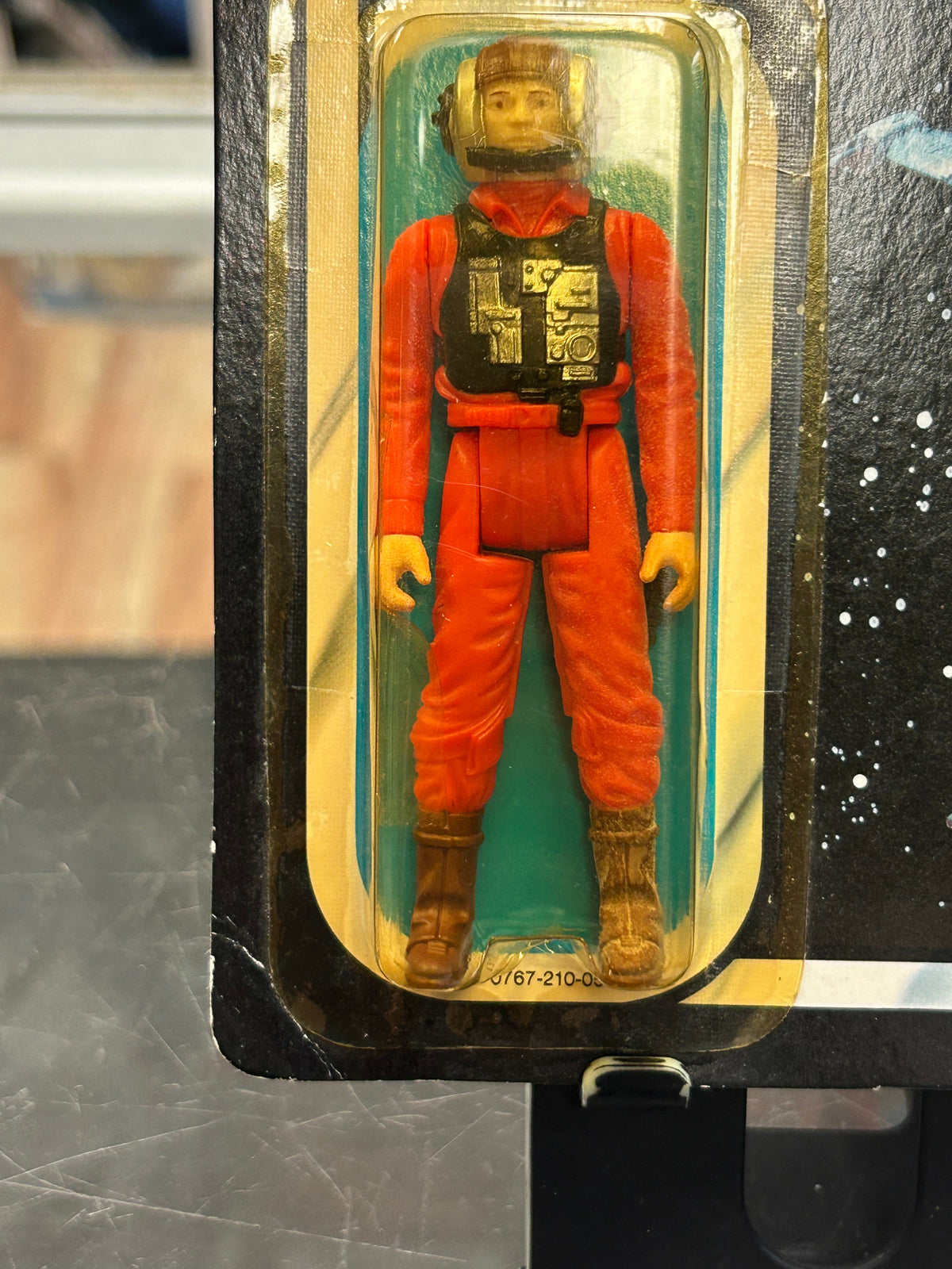 B-Wing Pilot ROTJ 77A 8144 (Vintage Star Wars, Kenner) Sealed product image 6, provided for visual reference and product