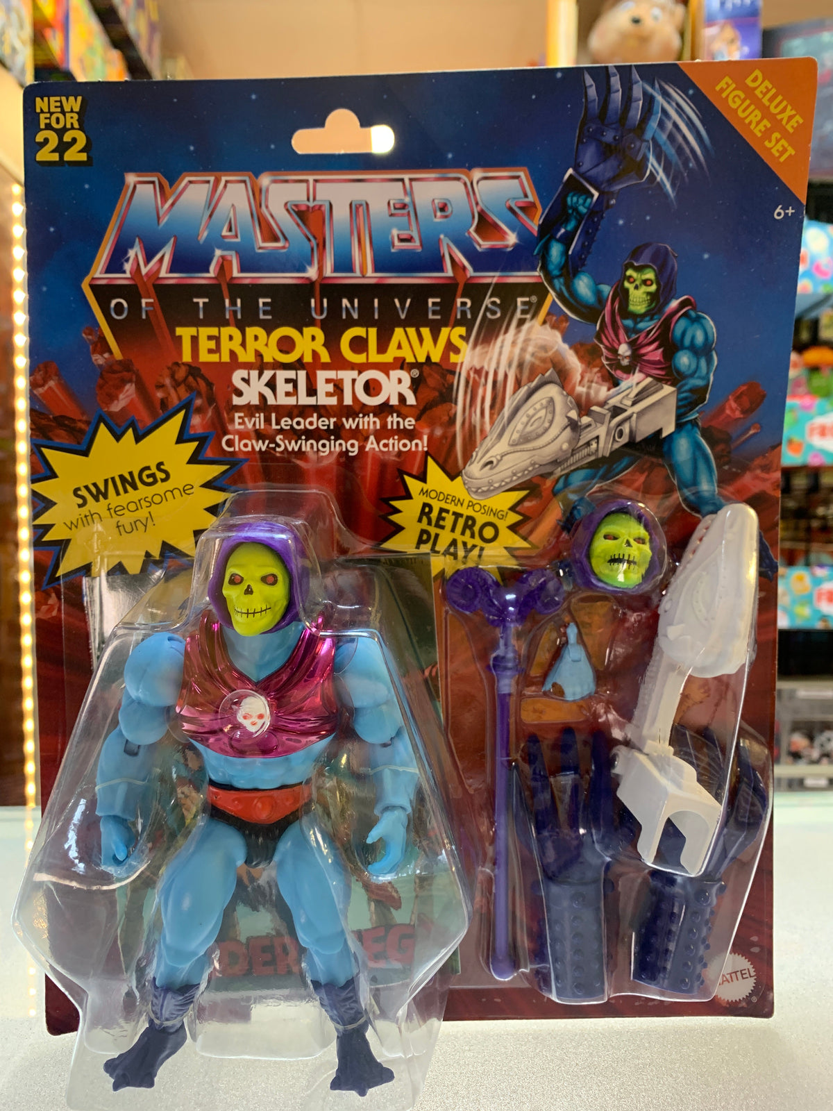 Terror Claws Skeletor (MOTU Origins, Mattel) product image 1, provided for visual reference and product detail review