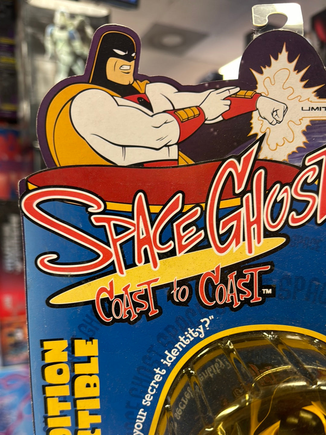 Space Ghost with Desk Chair (Art Asylum, Cartoon Network) Sealed product image 2, provided for visual reference and product