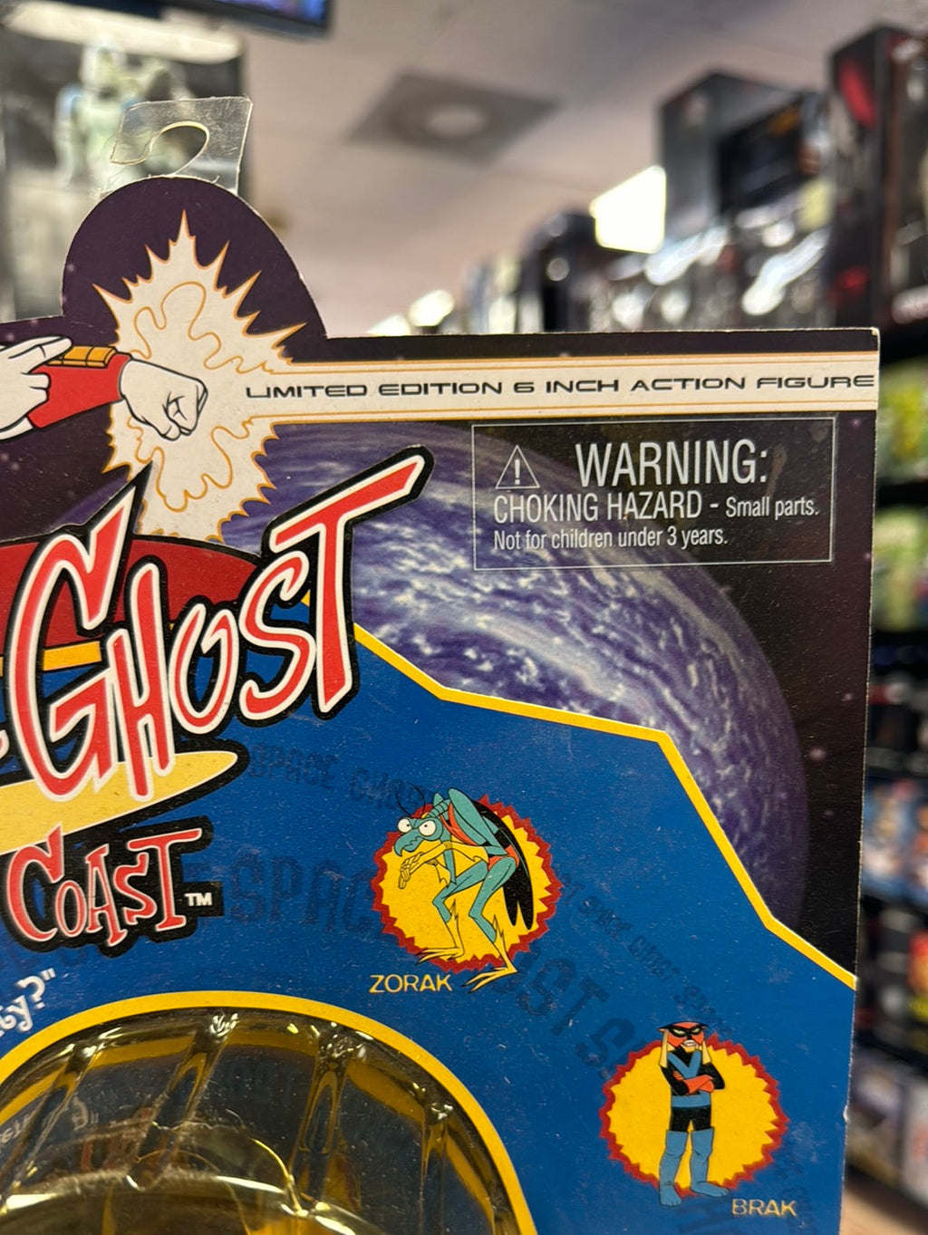 Space Ghost with Desk Chair (Art Asylum, Cartoon Network) Sealed product image 3, provided for visual reference and product