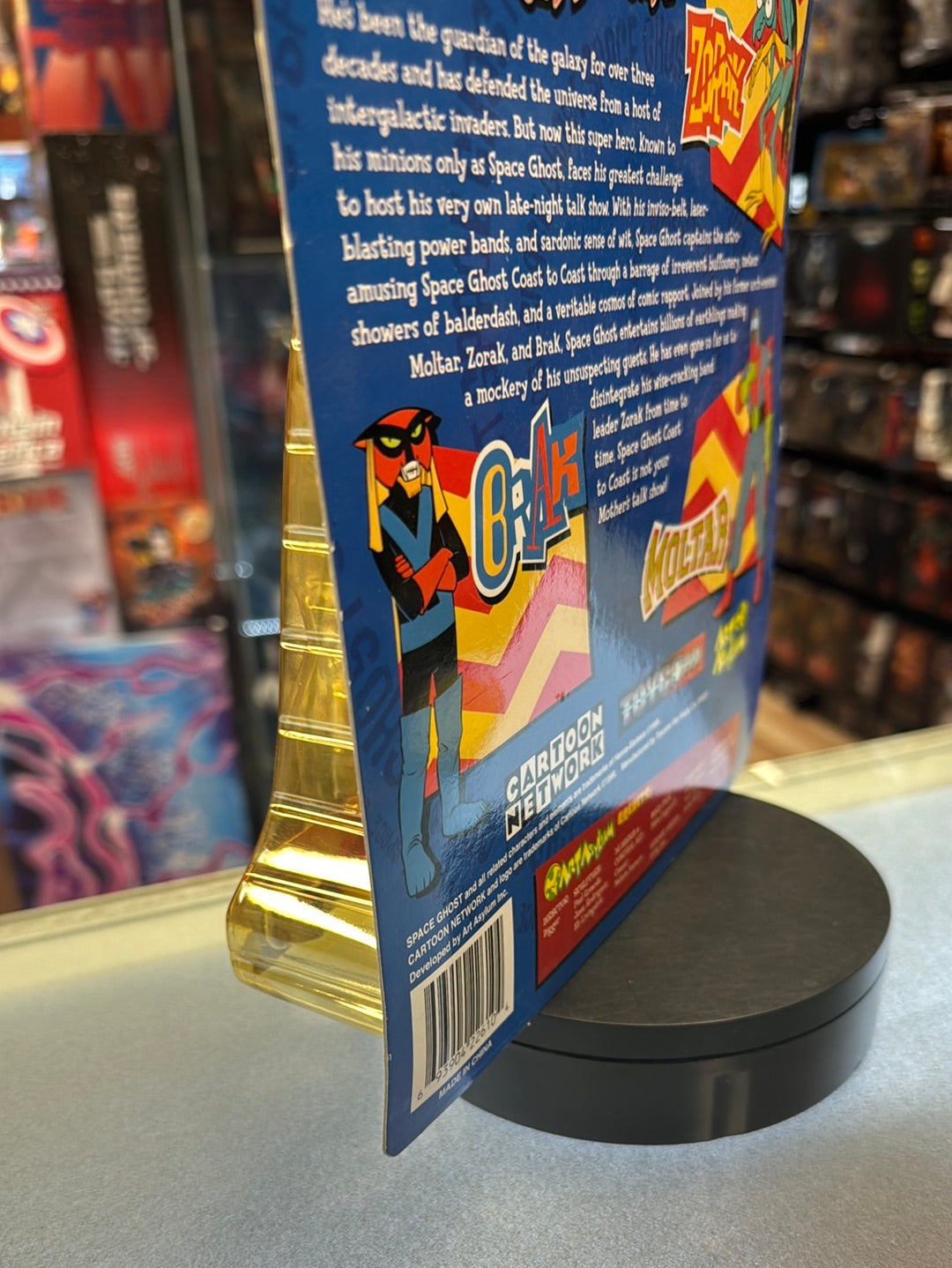 Space Ghost with Desk Chair (Art Asylum, Cartoon Network) Sealed product image 14, provided for visual reference and product