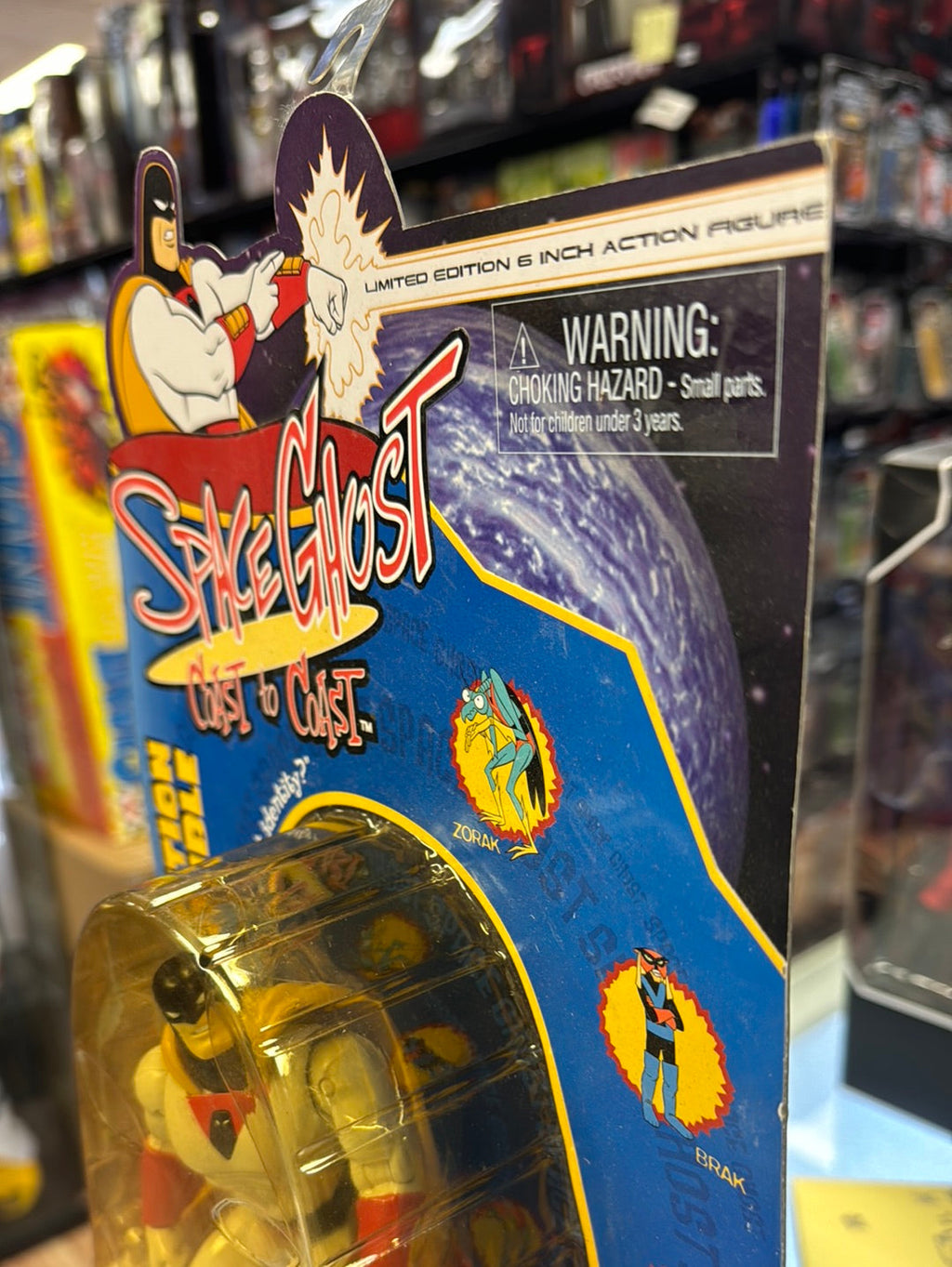 Space Ghost with Desk Chair (Art Asylum, Cartoon Network) Sealed product image 15, provided for visual reference and product