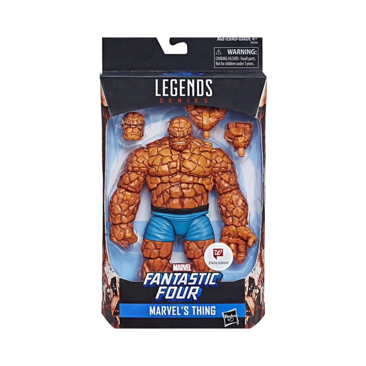 Fantastic Four Thing Exclusive (Marvel Legends, Hasbro) product image 1, provided for visual reference and product detail