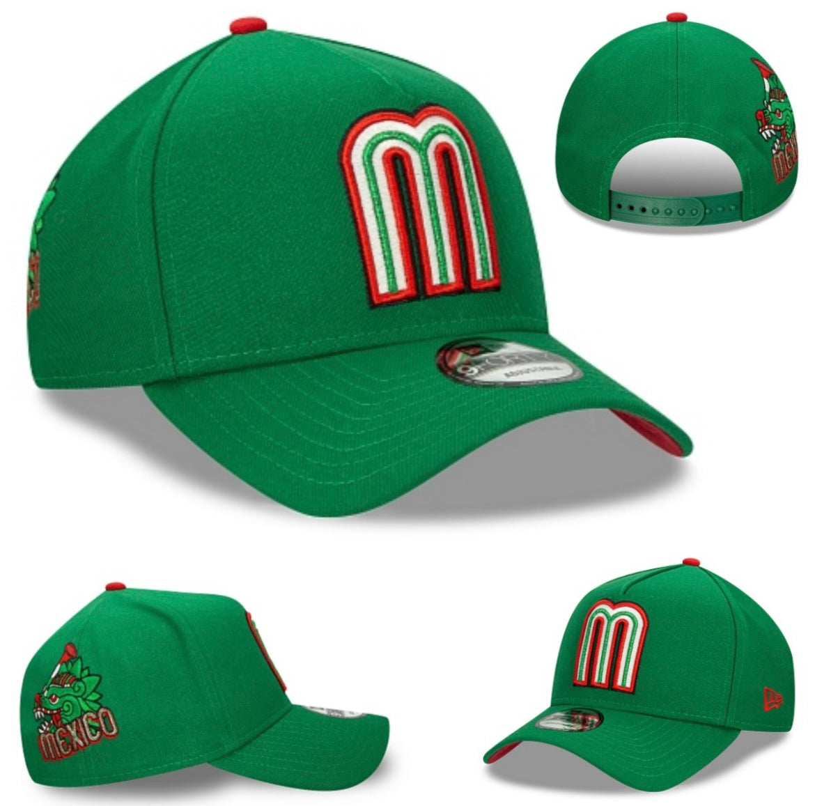 Mexico green New Era baseball Hat adjustable product image 1